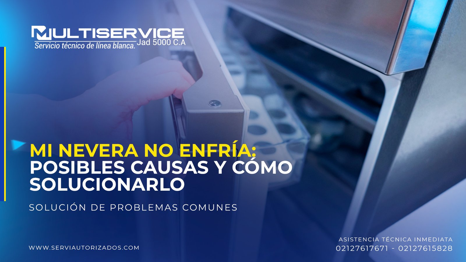 Mi nevera no enfría: posibles causas y cómo solucionarlo